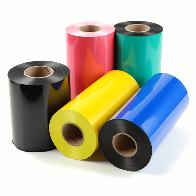 Thermal transfer ribbons colours
