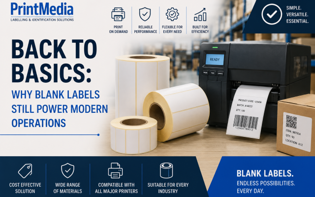 Back to Basics: Why Blank Labels Still Power Modern Operations