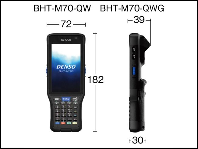 M70 Dimensions
