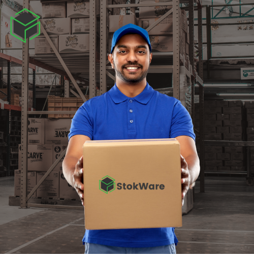 StokWare Man with box