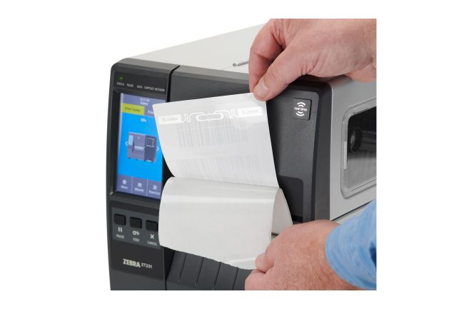 ZT231 RFID peel