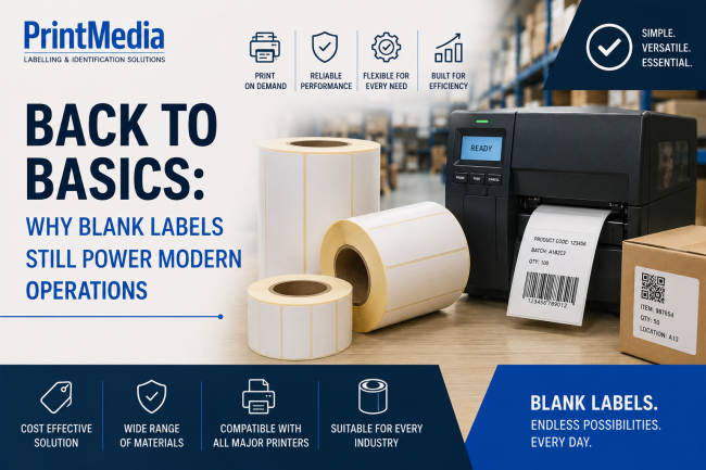 Back to Basics: Why Blank Labels Still Power Modern Operations